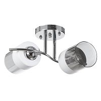 Люстра потолочная двухрожковая Е27 220В Хром картинка 